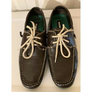 Madden "Gamer" Brown Leather Lined Boat Shoes Men’s Sz‎ 10
